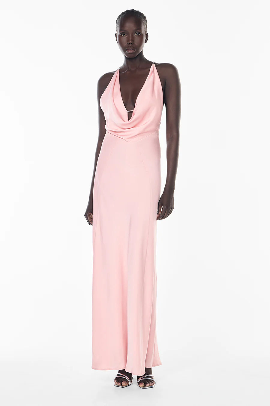 First Dance Cowl Dress by Manning Cartell