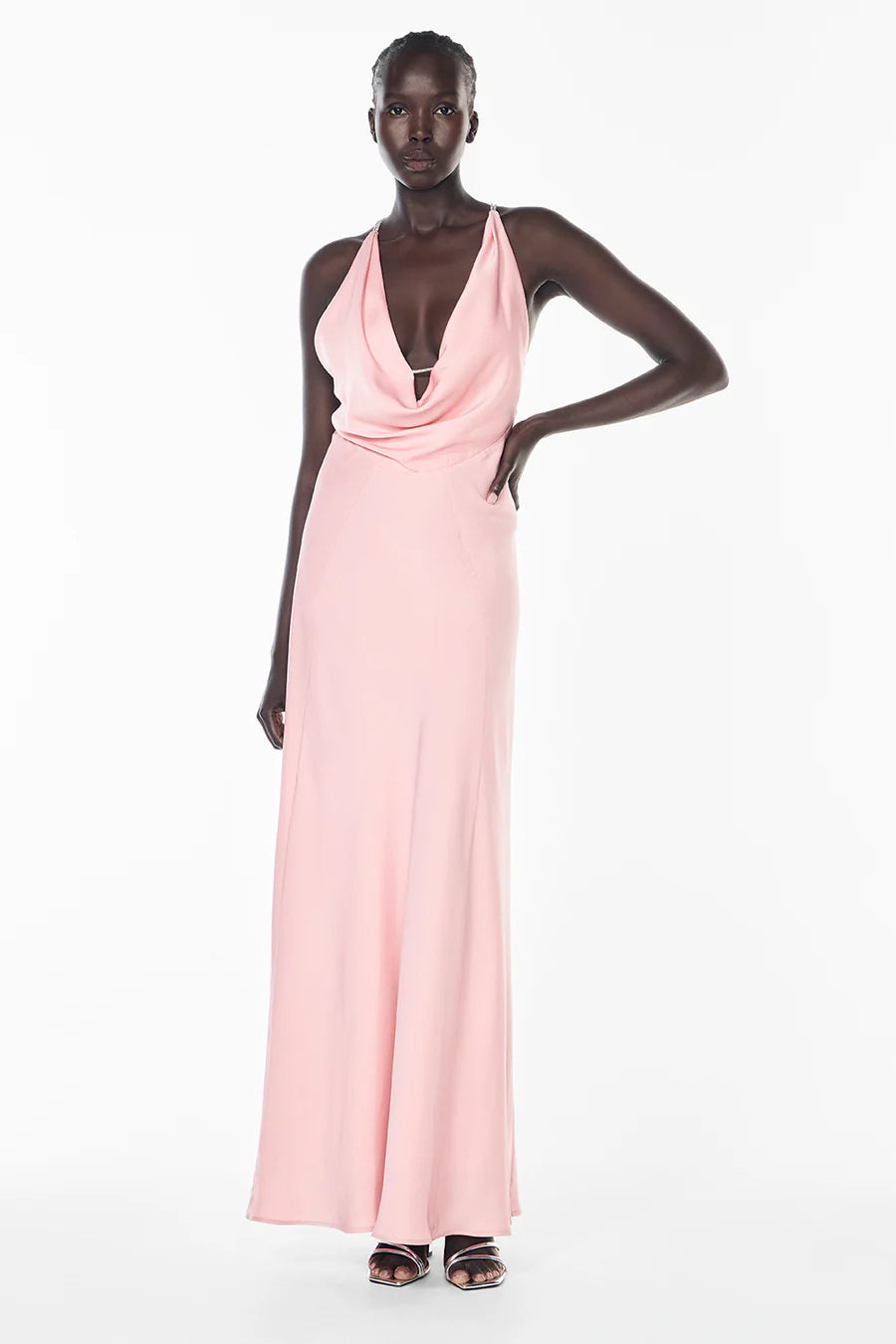 First Dance Cowl Dress by Manning Cartell