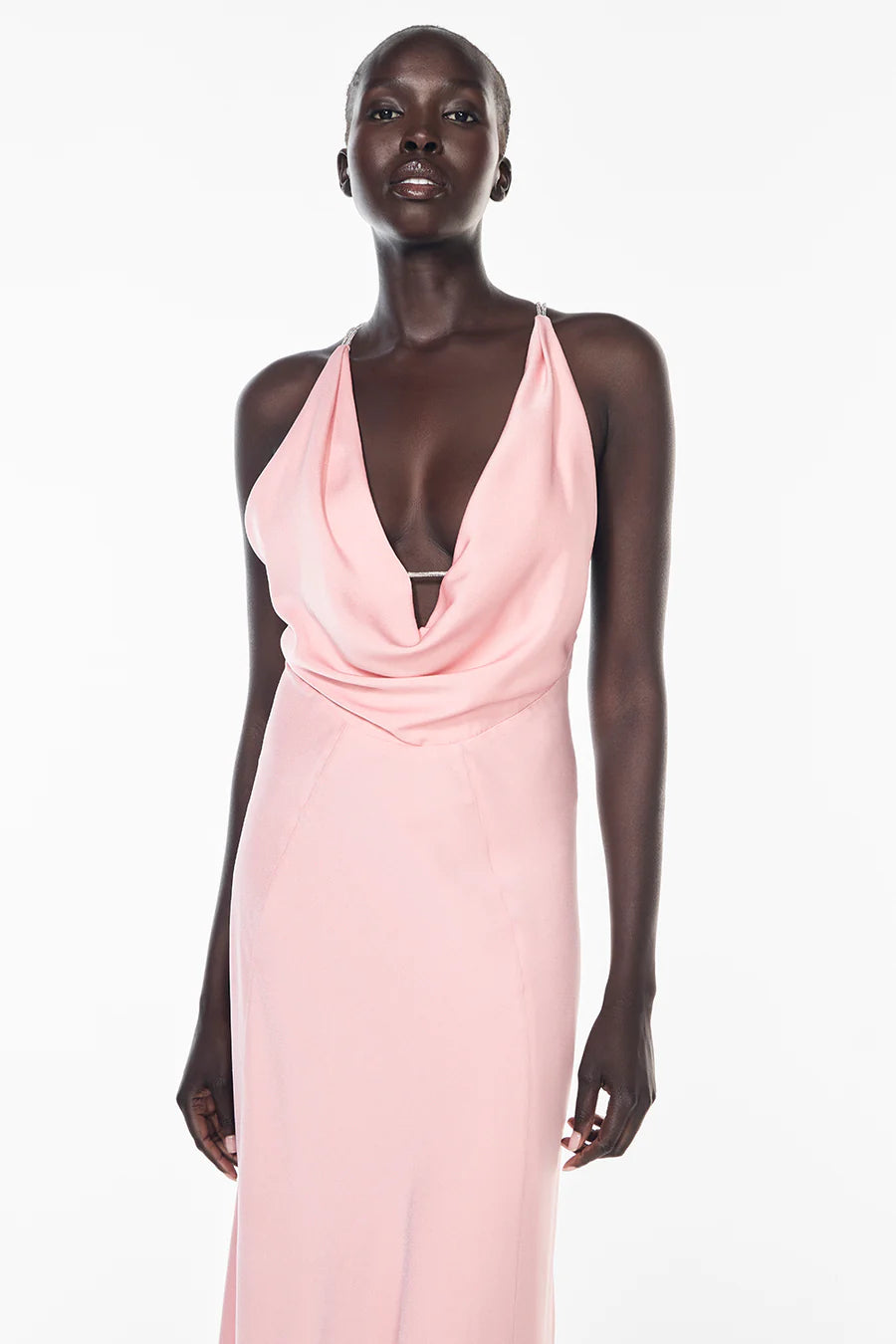 First Dance Cowl Dress by Manning Cartell