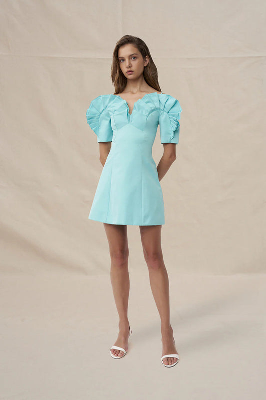 Ramira Off Shoulder Mini Dress by By Johnny