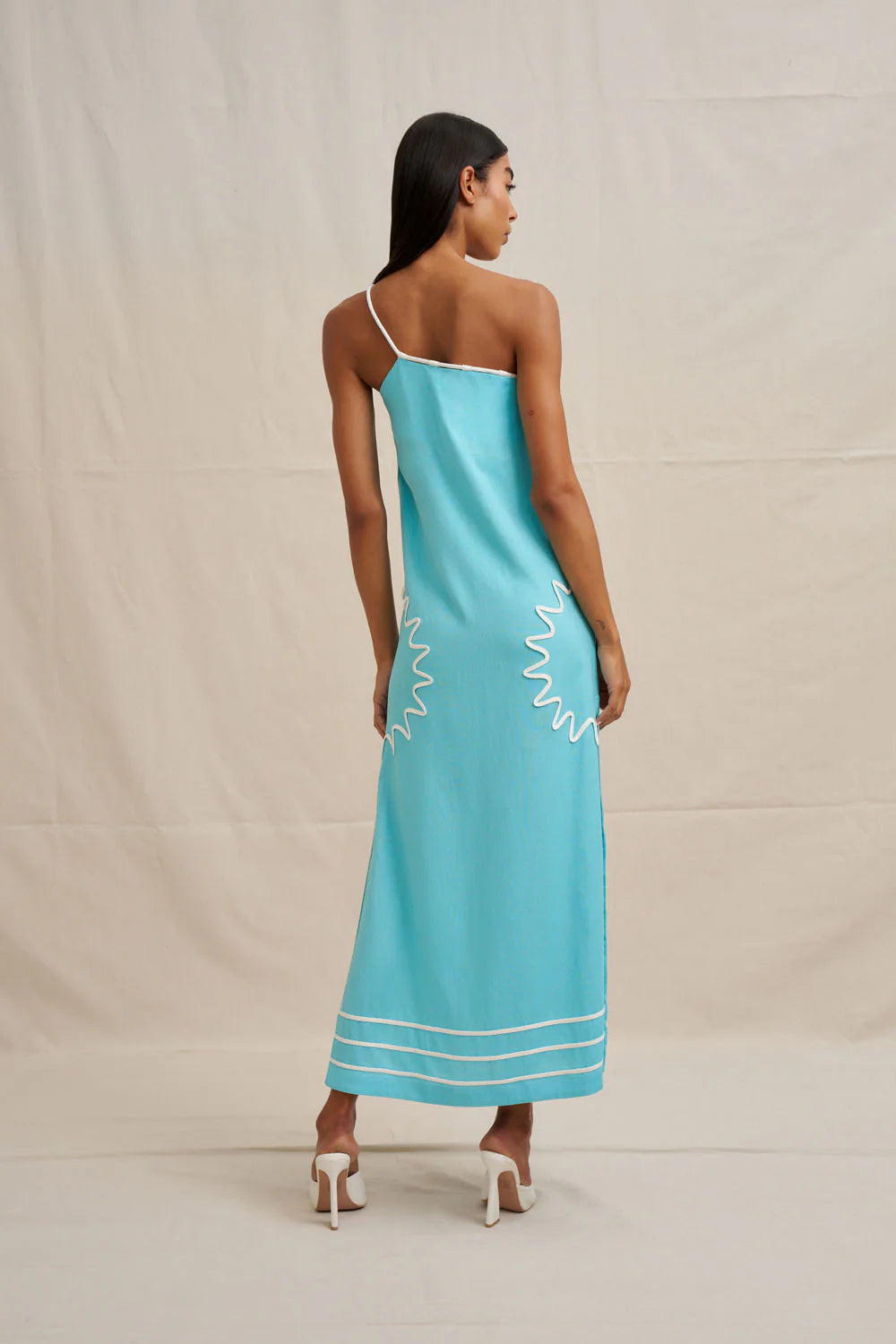 Oasis One Shoulder Maxi Dress by By Johnny