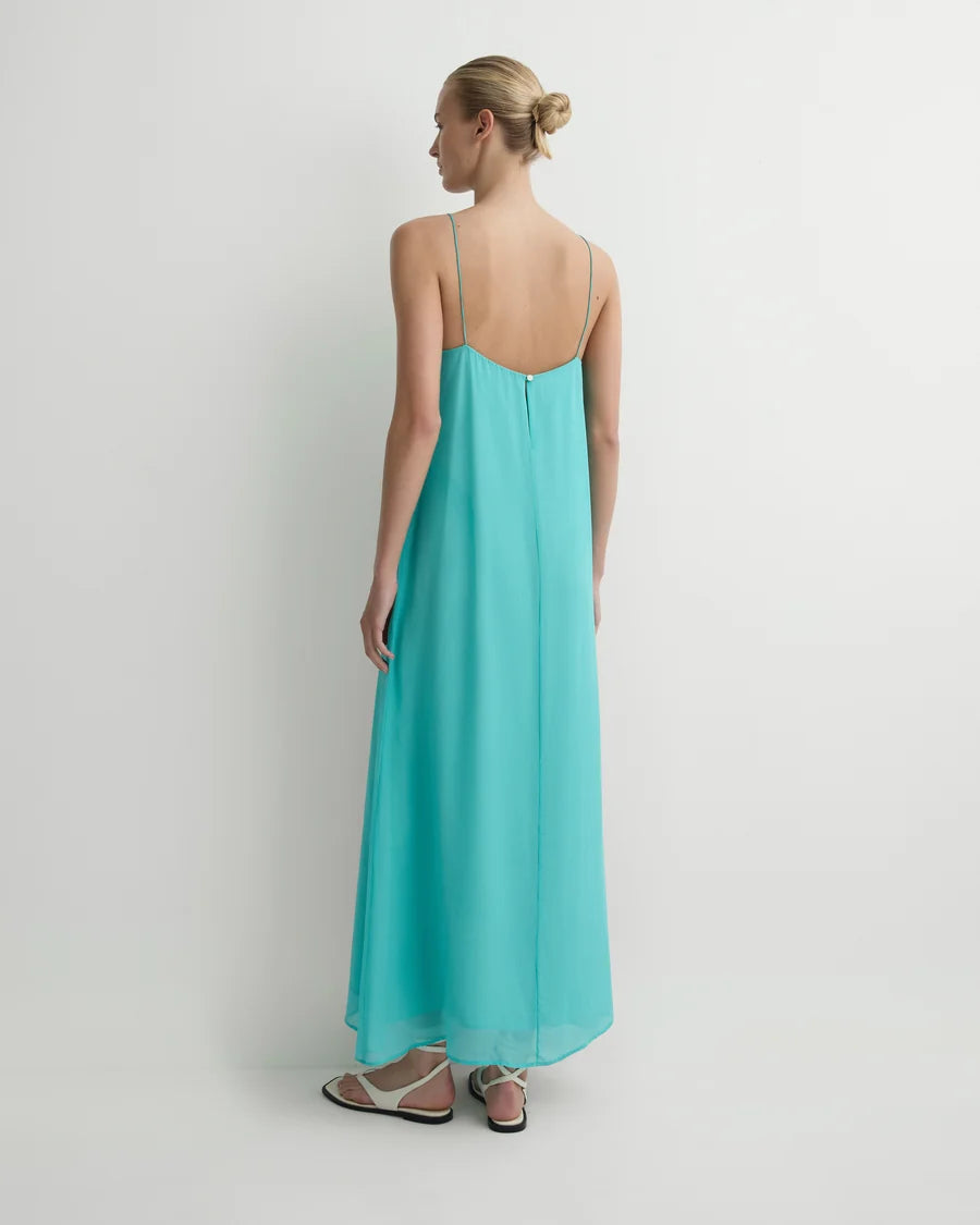 Capri Silk Cami Dress - Aqua by Bondi Born Size 1