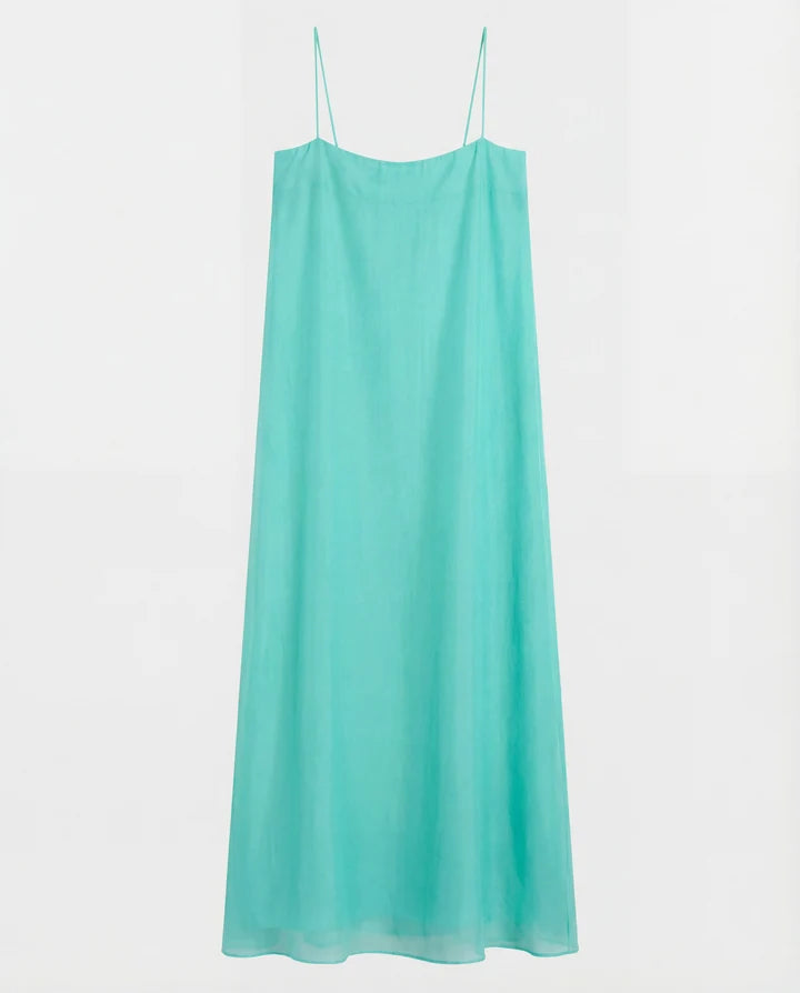 Capri Silk Cami Dress - Aqua by Bondi Born Size 1