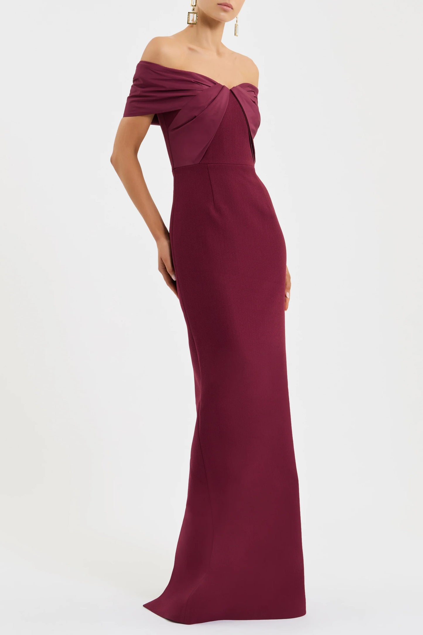 Cava Off The Shoulder Gown by Rebecca Vallance