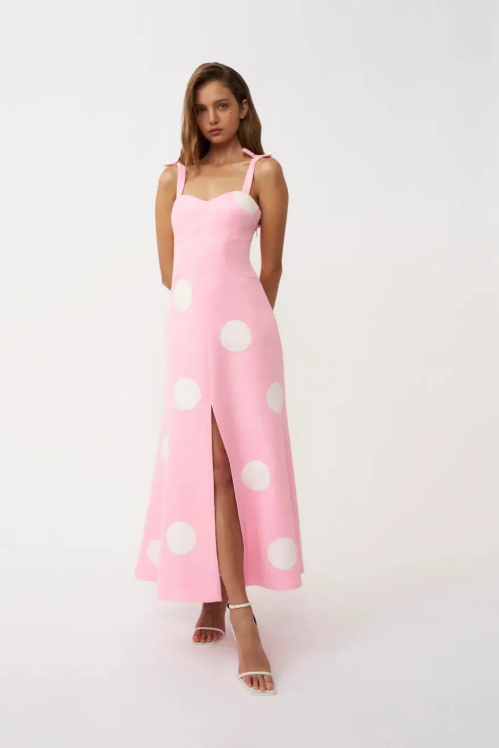 Dolcetto Spot Ankle Dress by By Johnny