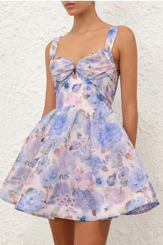 Rebellion Drape Mini Dress by Zimmermann