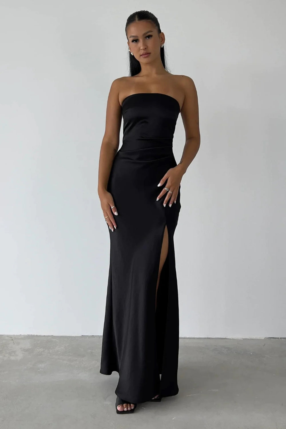 Dreamer Gown Black by Bec and Bridge