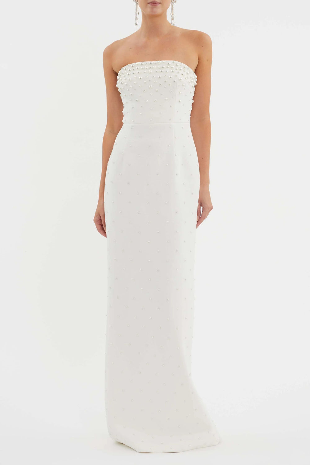 Therese Pearl Gown by Rebecca Vallance