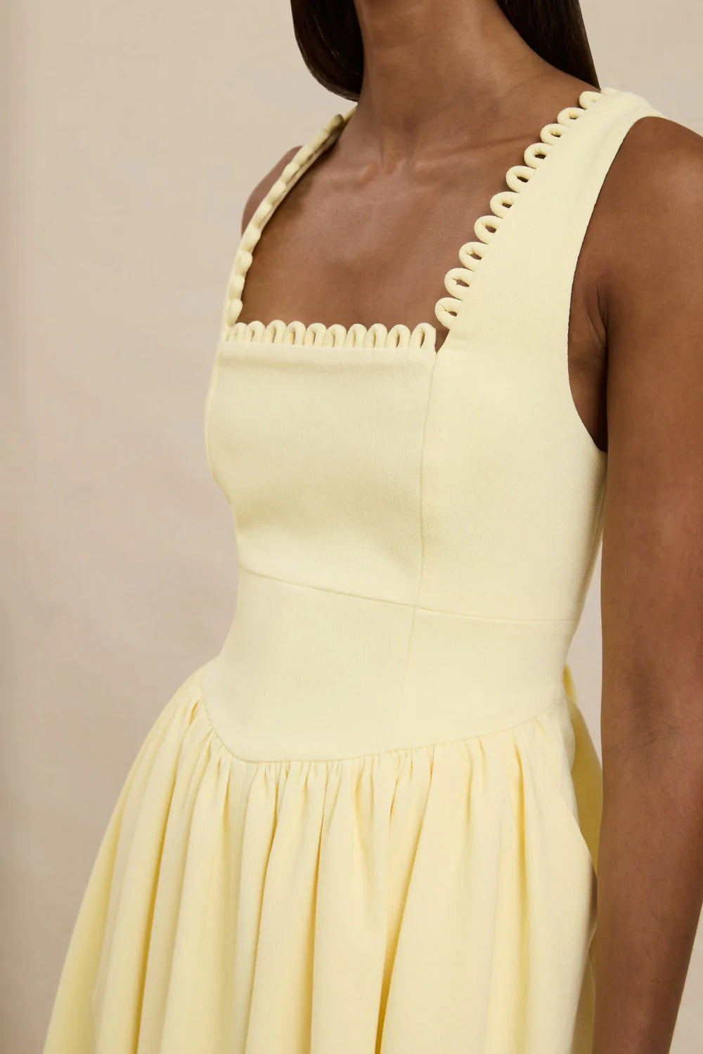Nova Scallop Midi Dress by By Johnny