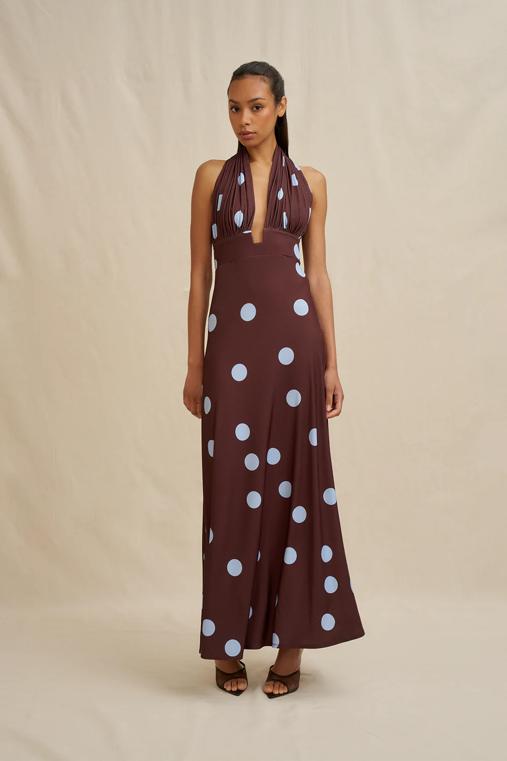 Paloma Polka Ankle Dress by By Johnny
