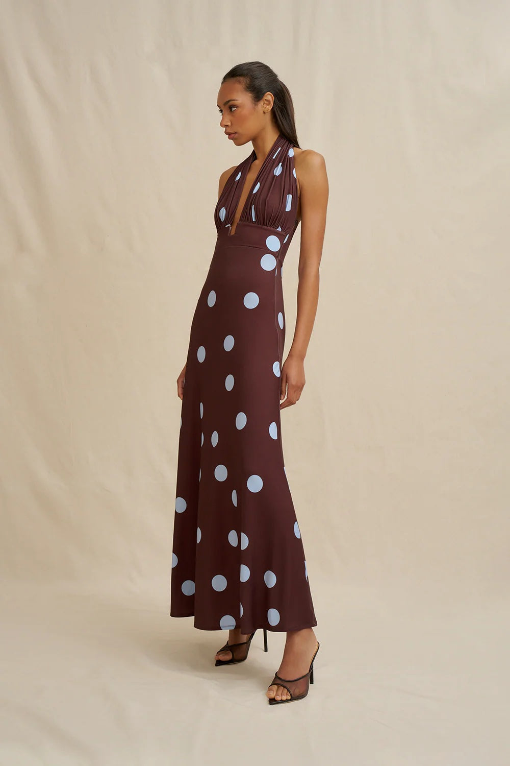 Paloma Polka Ankle Dress by By Johnny