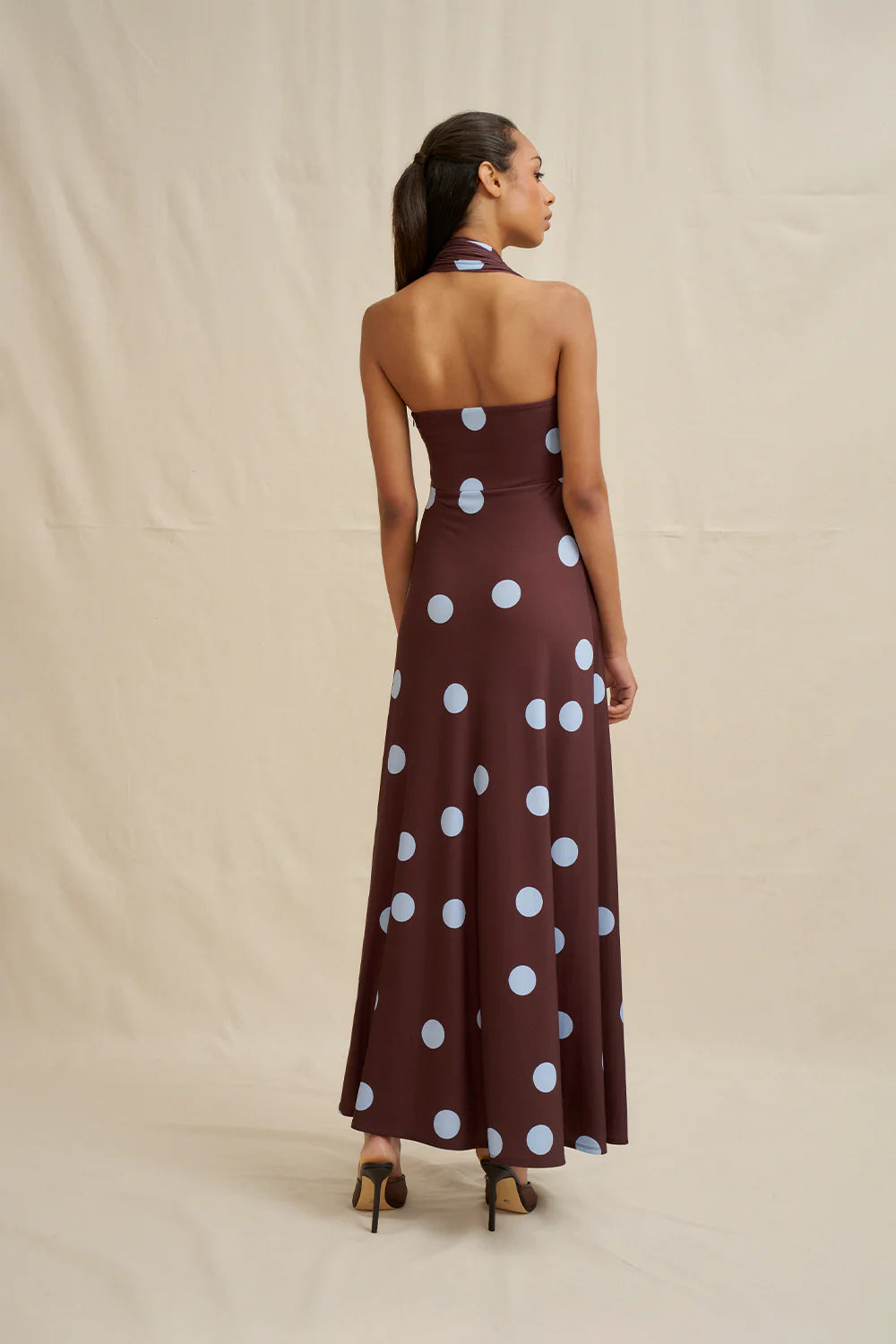Paloma Polka Ankle Dress by By Johnny