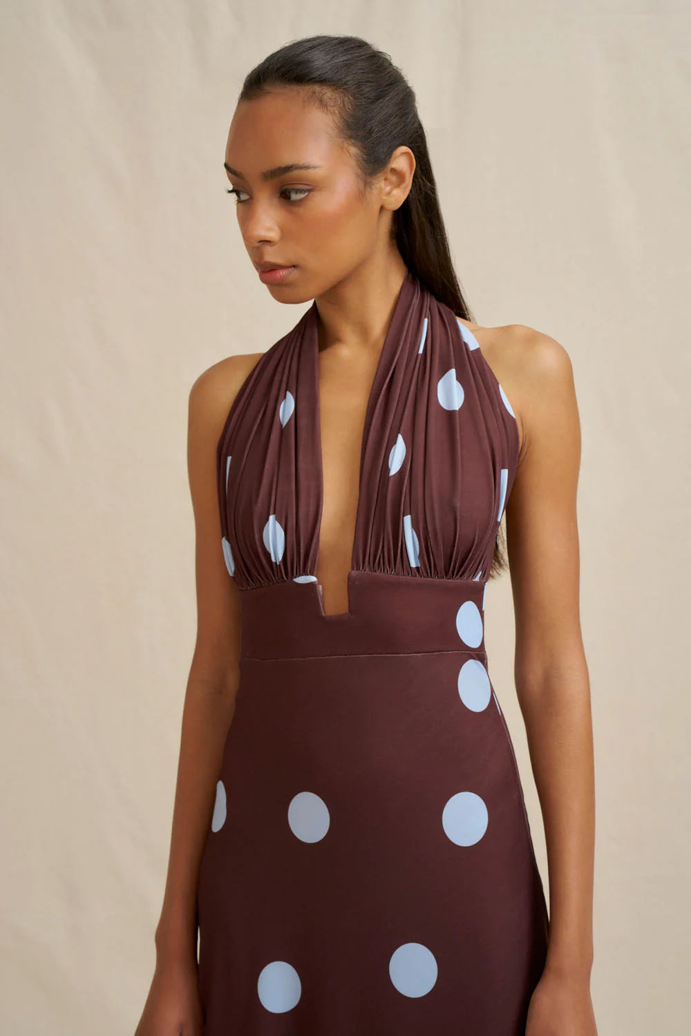 Paloma Polka Ankle Dress by By Johnny