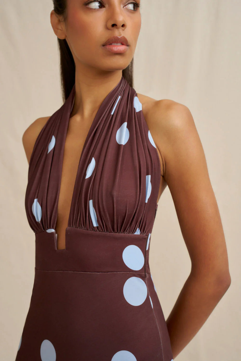 Paloma Polka Ankle Dress by By Johnny