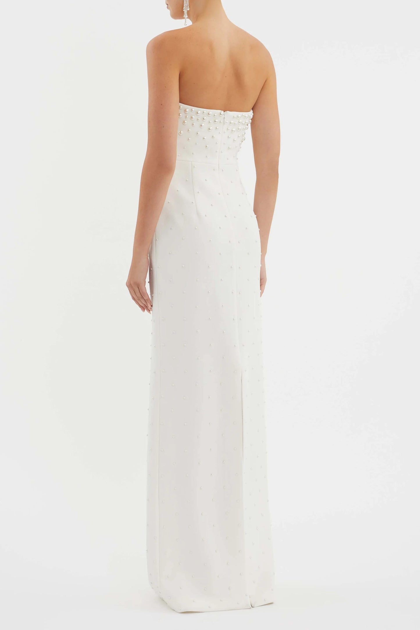 Therese Pearl Gown by Rebecca Vallance