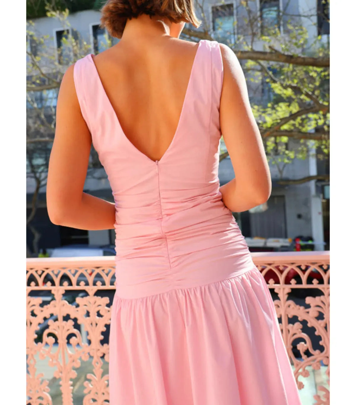 Bowie Maxi Dress Marshmallow By Nicola