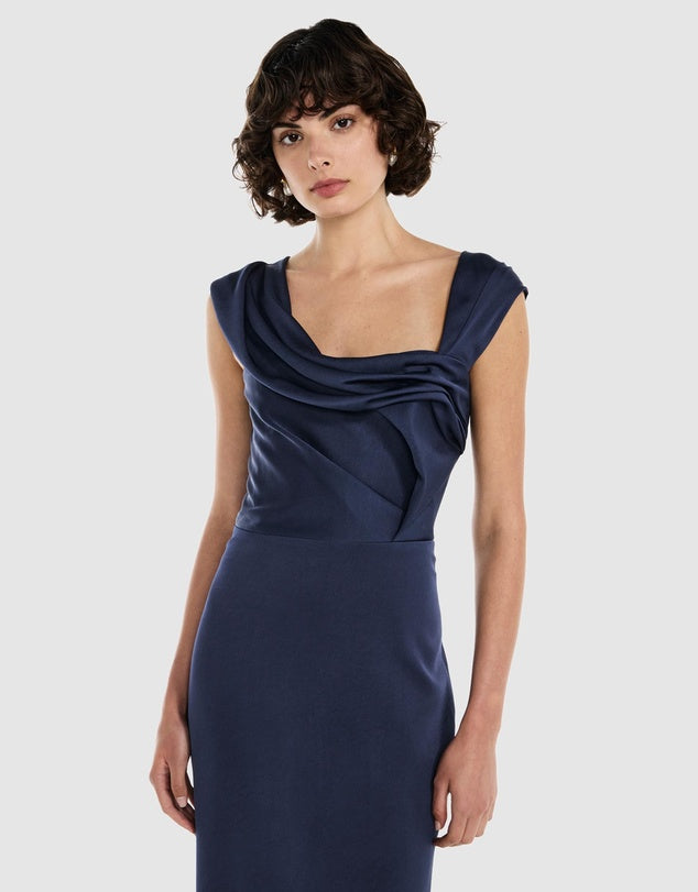 Sculpted Drape Dress by Manning Cartell