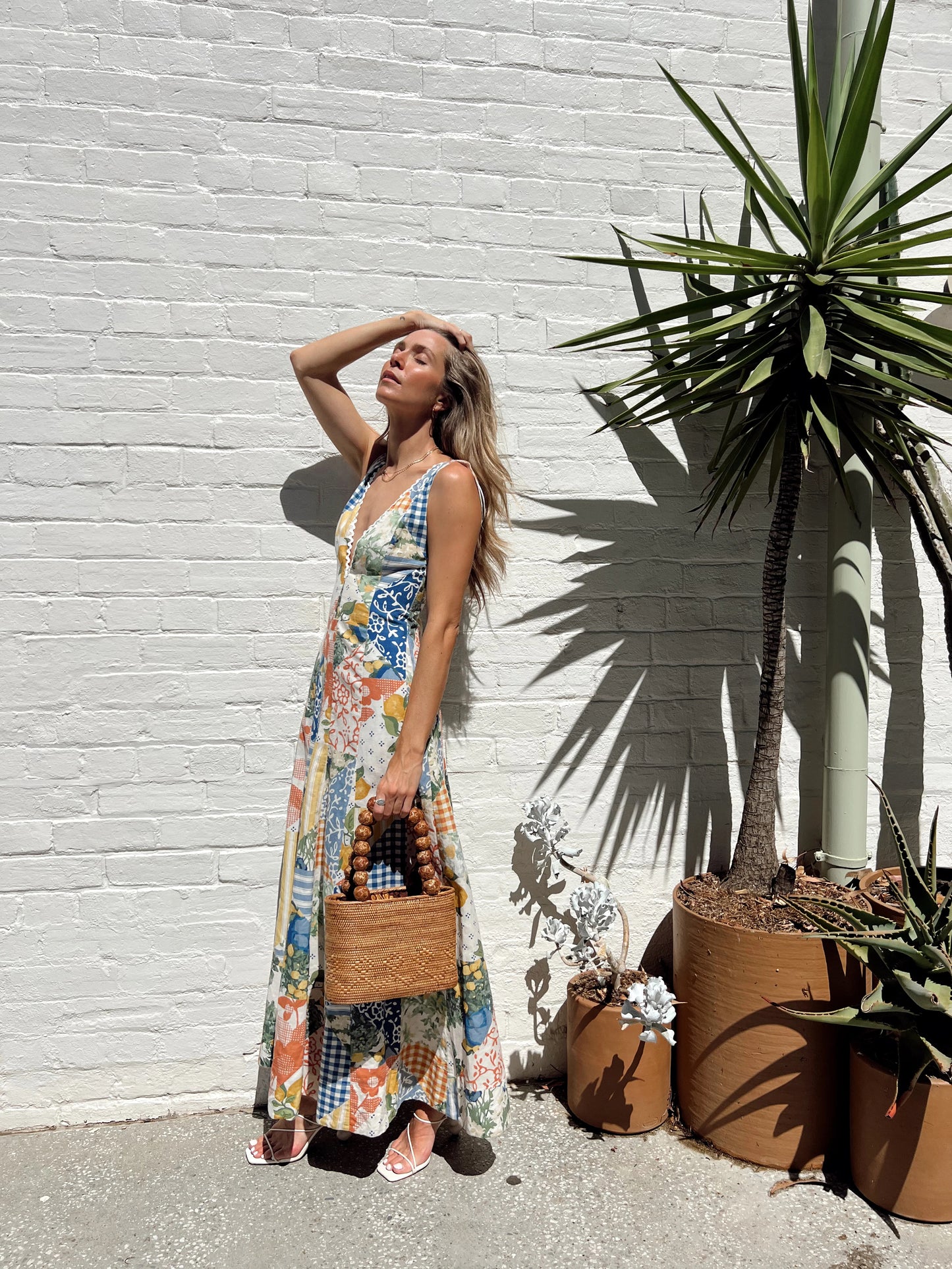 Wavy Patchwork Maxi by By Nicola