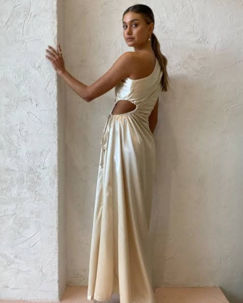 Nour Gown - Pearl